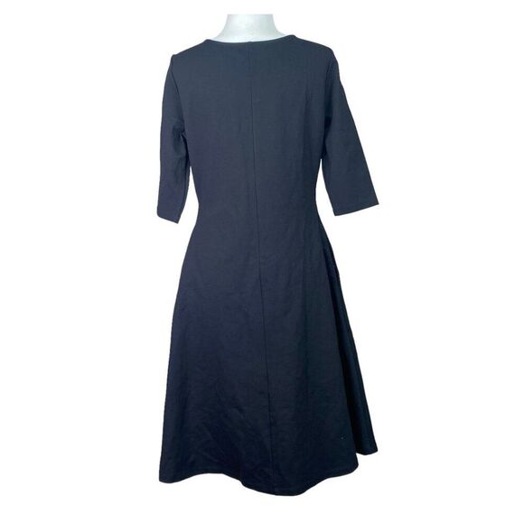 Betabrand Ready Set Go Black Dress Size Medium - Picture 2 of 6